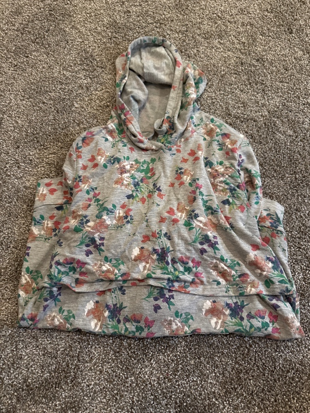 Latched mama floral nursing hoodie